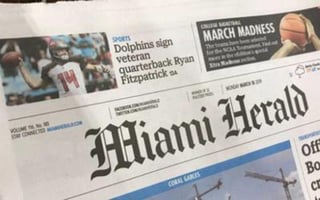 La compañía propietaria del Miami Herald, The Kansas City Star y otros diarios estadounidenses, ha pedido protección ante acreedores por bancarrota. (ESPECIAL) 
