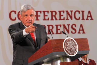 López Obrador aseguró 'no meter la cabeza en la arena' ni ejercer 'la política de la avestruz' en el tema. (ARCHIVO)