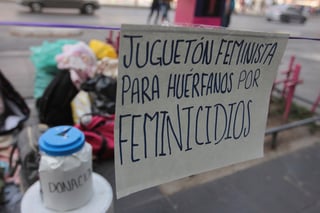Organizaciones que apoyan la lucha contra los feminicidios recientemente realizaron un Juguetón con el fin de ayudar a los huérfanos. (EFE)