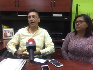 Hiram Morales y Manuela Lerma, actualmente encabezan el PRI en Gómez Palacio.