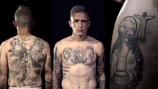 El jugador uruguayo, Brian Lozano, habló detalladamente de sus tatuajes. (ESPECIAL)