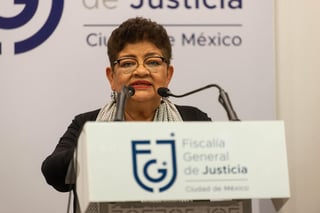 La fiscal de la Ciudad de México, Ernestina Godoy, anunció en rueda de prensa que se hará cargo personalmente de la investigación en el de caso Fátima, la menor que desapareció y días después fue hallada asesinada. (NOTIMEX)