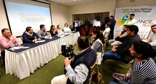 Anunciaron en la ciudad de Saltillo la primera parte de la cartelera de eventos que se realizarán en el municipio de Torreón. (CORTESÍA)