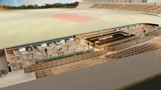 El estadio de la Revolución será el primer y único escenario en la Liga Mexicana de Beisbol, que tendrá un bar a nivel terreno de juego. (CORTESÍA)