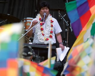 El expresidente boliviano Evo Morales no podrá buscar una senaduría por no residir en el país. (ARCHIVO) 