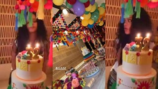Rihanna tuvo una gran fiesta con toque mexicano ante la celebración de su cumpleaños. (ESPECIAL)