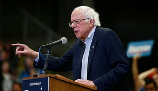 Sanders se convirtió hoy en el gran vencedor del caucus de Nevada al abrir brecha con sus rivales demócratas en la carrera hacia la nominación de su partido. (ARCHIVO)
