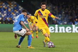 Lionel Messi no se pudo hacer presente en el marcador. (EFE)