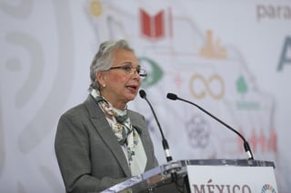 Olga Sánchez Cordero, secretaria de Gobernación, reiteró la mañana de este miércoles que el Gobierno federal trabajará para erradicar la violencia de género en el país. (AGENCIAS)