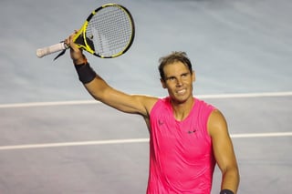 Nadal, quien no ha tenía actividad desde el Australian Open, disputa el ATP 500 guerrerense por quinta ocasión. (ARCHIVO)