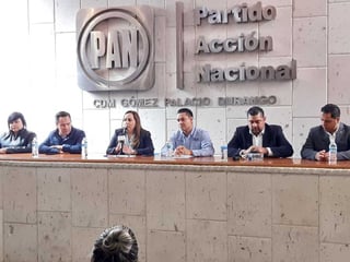 Ayer la nueva dirigencia del PAN en Durango estuvo de visita en el municipio de Gómez Palacio. (EL SIGLO DE TORREÓN/ANGÉLICA SANDOVAL)