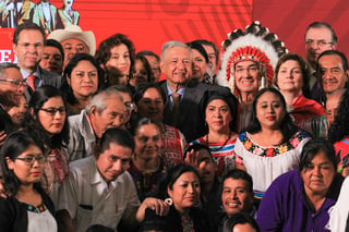Hizo un llamado al fortalecimiento de las lenguas de los pueblos originarios de México. (NOTIMEX)