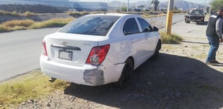 Los vehículos involucrados en el accidente vial presentaron daños materiales de consideración.