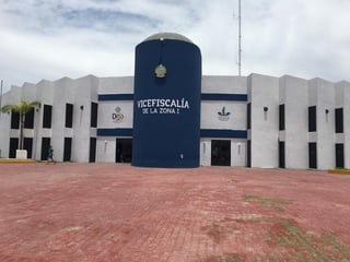 Los detenidos fueron trasladados a las instalaciones de la Vicefiscalía General del Estado de Durango, Región Laguna. (EL SIGLO DE TORREÓN)