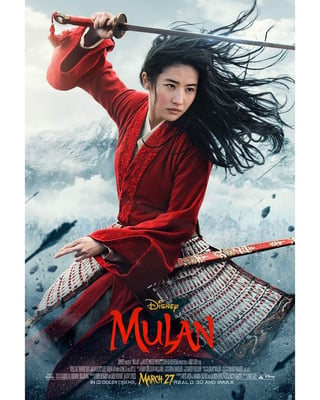 China cancela estreno de Mulan por coronavirus. (ESPECIAL) 