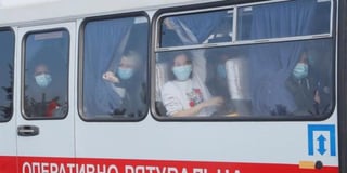 En total se evacuaron 73 personas a Ucrania desde Wuhan, epicentro del COVID-19, entre ellos 45 ucranianos y 28 extranjeros. (CORTESÍA)
