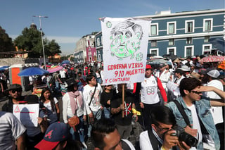 Las asambleas estudiantiles de la BUAP y de la UPAEP convocaron a las protestas. (AGENCIAS)