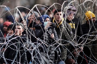 El Consejo de Asuntos Exteriores de la Unión Europea (UE) terminó hoy su encuentro en Zagreb, capital de Croacia, con un aviso claro: 'no es verdad' que las puertas eurocomunitarias estén abiertas para los refugiados. (ARCHIVO) 