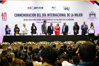 Durante el evento, la Red de Mujeres de La Laguna dio a conocer la creación del Instituto de Formación, Investigación y Consultora de Género y Derechos Humanos.