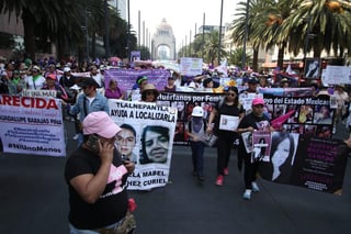 Miles de mujeres de la Ciudad de México y zona metropolitana inician megamarcha contra la violencia de género por el Día internacional de la Mujer. (EL UNIVERSAL)