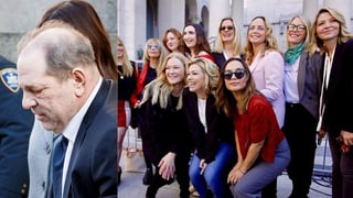 Después de la condena de 23 años de prisión a la que fue sentenciado el productor estadounidense Harvey Weinstein, las actrices que lo denunciaron festejaron la sentencia como un logro de la justicia. (INSTAGRAM)