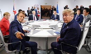 El G7 es un bloque de los países con mayor peso político, económico y militar del mundo, integrado por Canadá, Estados Unidos, Francia, Italia, Japón y Reino Unido, para coordinar sus acciones en esos temas. (ARCHIVO)