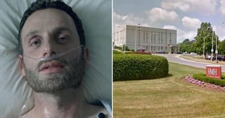 El hospital que aisló el primer caso de COVID-19 en EUA, es también el lugar donde 'Rick' despierta tras un coma al inicio de la historia (INTERNET) 