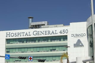 El deceso ocurrió en el Hospital 450 de la ciudad de Durango, a donde fue trasladado de urgencia luego del accidente vial.
(ARCHIVO)