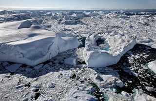Un grupo de investigadores de la Universidad de Texas en Austin ha descubierto una importante fuente de carbono en el Ártico. (ARCHIVO) 