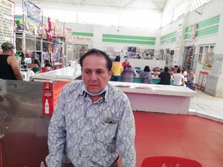 José Martín Castillo Paredes, secretario general del Mercado Donato Guerra. (EL SIGLO DE TORREÓN)