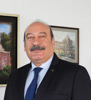 José Antonio Lazcano Ponce, presidente de Canacintra Coahuila. (ESPECIAL)