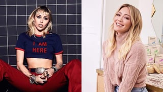 La cantante estadounidense Miley Cyrus, agradeció a la actriz Hilary Duff por ser su inspiración para entrar al mundo de la actuación e impulsarle a hacer el casting de la serie infantil Hannah Montana. (INSTAGRAM)