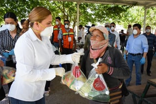Arrancó el programa de apoyos a las personas más vulnerables en la ciudad de Gómez Palacio. (CORTESÍA)