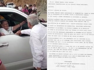 Solicitó al presidente Andrés Manuel López Obrador su intervención para que su hijo sea repatriado a nuestro país. (ESPECIAL)