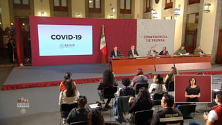 Las autoridades federales de Salud ofrecieron un seguimiento a las afectaciones por coronavirus en México. (ESPECIAL)