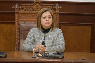 La diputada panista María Eugenia Cázares Martínez presentó una reforma al Código Financiero para los Municipios del Estado de Coahuila y al Código Municipal para el Estado de Coahuila. (ARCHIVO)