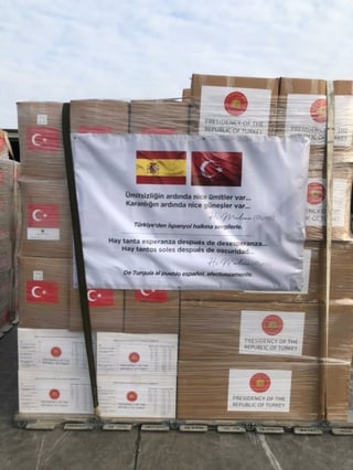 El ministro acusó a la empresa turca que lo había vendido a España de haberlo hecho sin los permisos pertinentes. (CORTESÍA) 