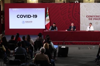 Durante la conferencia de las 19:00 horas, la Secretaría de Salud anunció en Coahuila 102 casos.