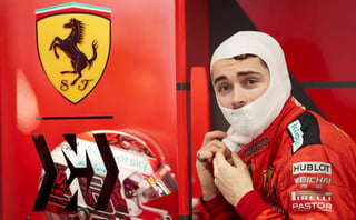 El monegasco Charles Leclerc, piloto del equipo italiano Ferrari.(ARCHIVO)