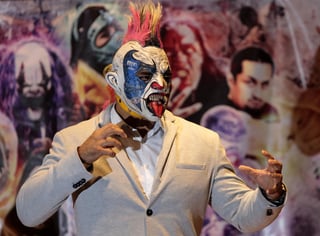 Psycho Clown llegó a los veinte años como luchador alejado de los reflectores, encerrado, al igual que el resto de su gremio. (ARCHIVO)