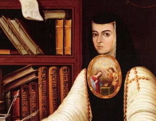 Sor Juana Inés de la Cruz, quien es considerada la máxima exponente de la literatura hispanoamericana del siglo XVII. (ESPECIAL)