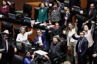 La fracción de Morena en el Senado impulsa el análisis de la Ley de Amnistía, lo que generó un rechazo por parte de los senadores de oposición. (ARCHIVO)