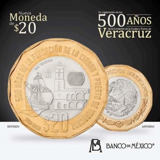 La pieza tiene características novedosas en relación a las anteriores monedas emitidas de la misma denominación, pues contiene un elemento de seguridad. (ESPECIAL)