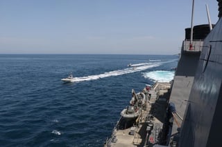 Irán rechazó el jueves las amenazas proferidas por el presidente estadounidense Donald Trump de atacar a buques iraníes en caso de nuevos incidentes navales. (ARCHIVO) 