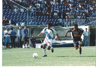 David Rincón vivió dos etapas en la Segunda División de México: la primera con la desaparecida Real Sociedad de Zacatecas y la segunda con La Franja del Puebla.