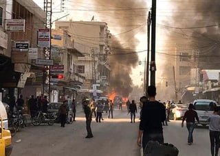 Al menos tres civiles murieron este lunes y cuatro resultaron heridos por el impacto de metralla de los misiles lanzados supuestamente por Israel esta noche contra las afueras de Damasco. (ARCHIVO) 