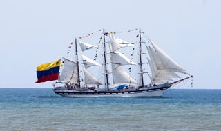 La Armada de Venezuela aseguró este lunes que ha desactivado una operación de 'falso positivo' con drogas en el buque insignia de su Armada, el Simón Bolívar. (ARCHIVO) 