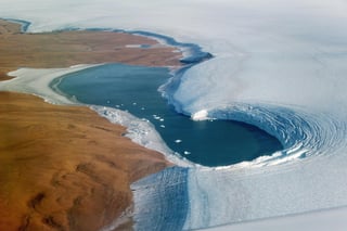 La pérdida de hielo de la Antártida, junto con la disminución de la capa de hielo de Groenlandia, han sido responsables de un aumento del nivel del mar de 14 milímetros desde 2003. (ARCHIVO) 
