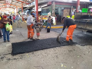 Se realizó una limpieza profunda en el Mercado Alianza como parte de las acciones de rehabilitación general que realiza el Ayuntamiento de Torreón en el sitio público.  (EL SIGLO DE TORREÓN)
 