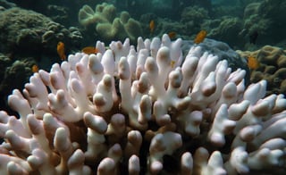 Investigadores de la Agencia Nacional de Ciencias de Australia, el Instituto Australiano de Ciencias Marinas (AIMS) y la Universidad de Melbourne, desarrollan un coral que resiste el aumento de temperatura en el mar. (ARCHIVO) 